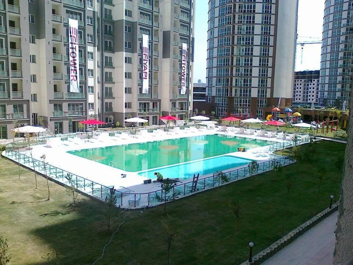 شقة غرفتين وصالة V-Tower Apartamento Istambul